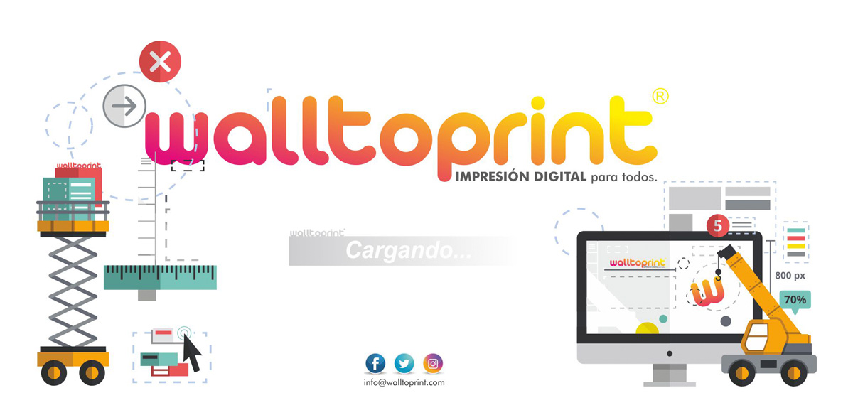 Imprenta Online de Calidad - Imprimir Vinilos Adhesivos, Rotulación, Carteles, Folletos, Tarjetas, Dípticos, etc. - Walltoprint.com